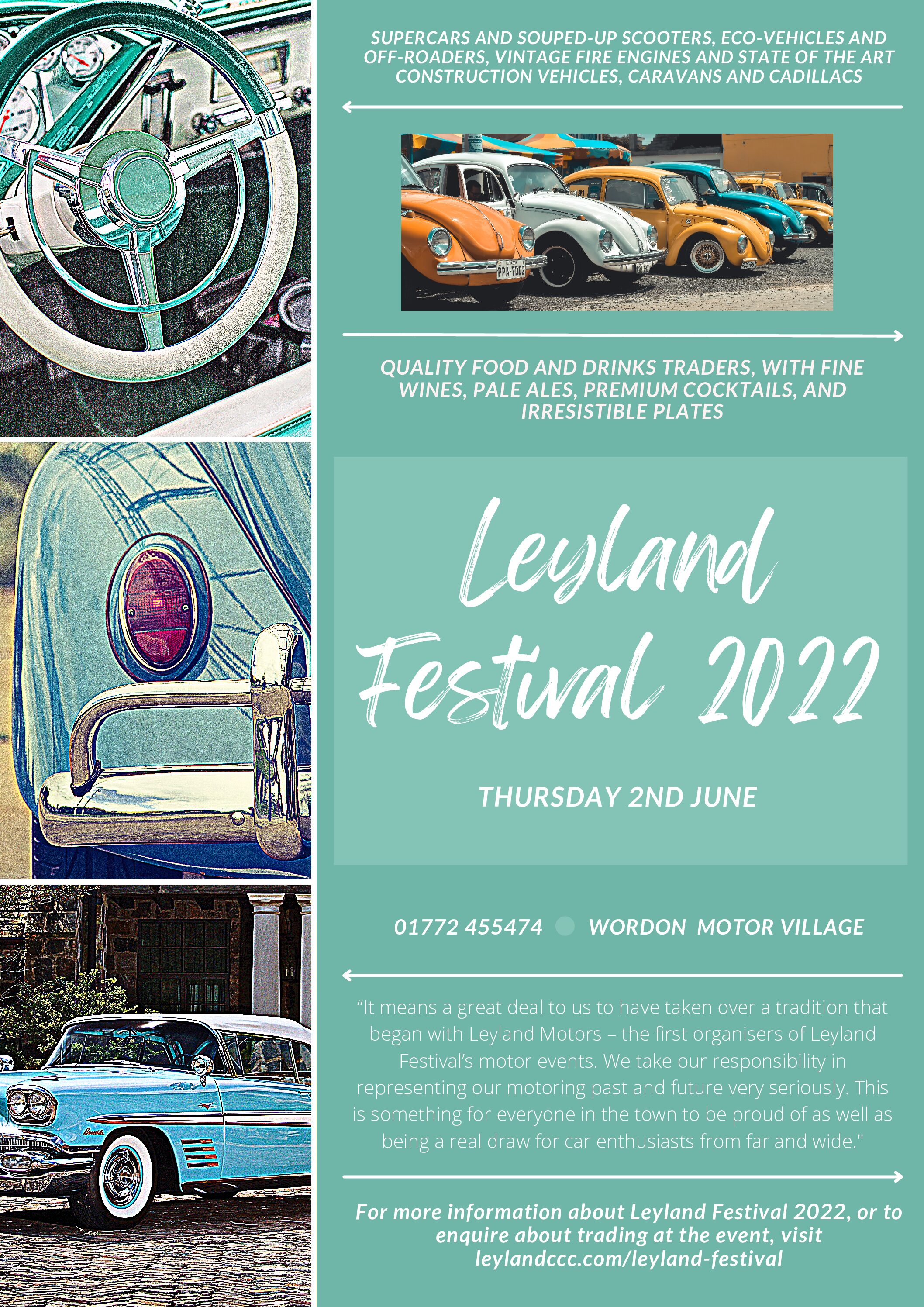 Leyland Festival 2022 – Thursday 2nd June